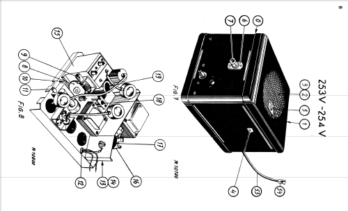253V; Philips; Eindhoven (ID = 2518295) Car Radio