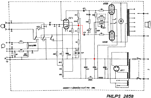 2858; Philips; Eindhoven (ID = 918797) Ampl/Mixer