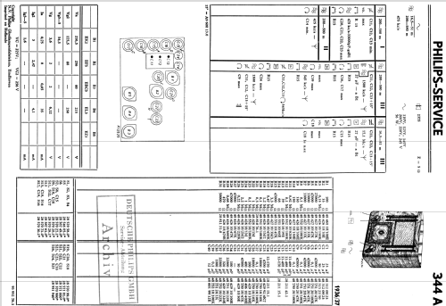 344A; Philips; Eindhoven (ID = 1713496) Radio