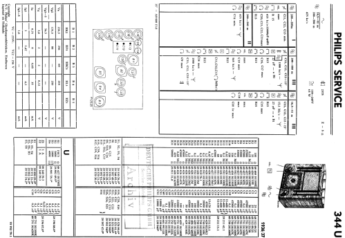 344U; Philips; Eindhoven (ID = 1713494) Radio