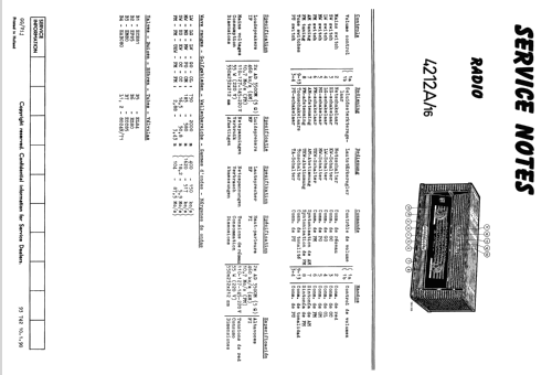 4212A /16; Philips; Eindhoven (ID = 2222620) Radio