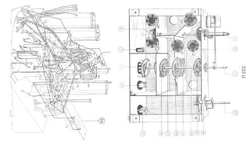 535U; Philips; Eindhoven (ID = 804400) Radio