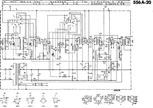 556A-20; Philips; Eindhoven (ID = 36344) Radio