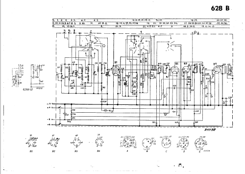 628B; Philips; Eindhoven (ID = 40139) Radio