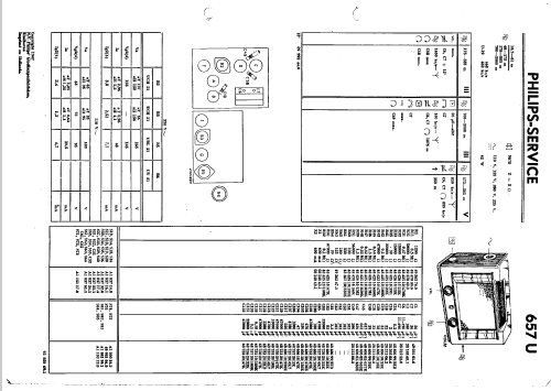 657U; Philips; Eindhoven (ID = 41139) Radio