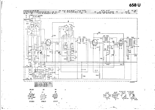 658U /00 /01; Philips; Eindhoven (ID = 41146) Radio