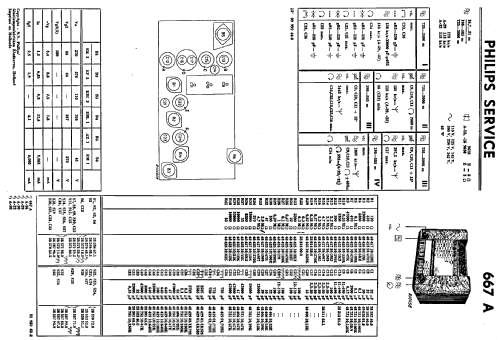 667A-16; Philips; Eindhoven (ID = 1595761) Radio