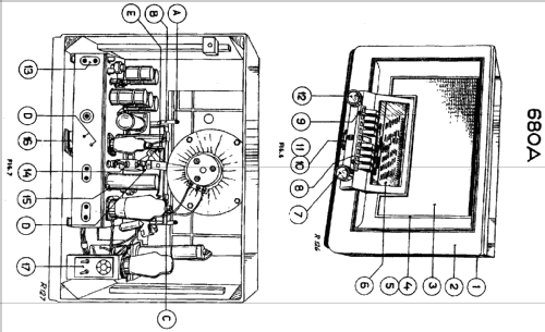 680A, 680A -20 -25 -32; Philips; Eindhoven (ID = 1940825) Radio