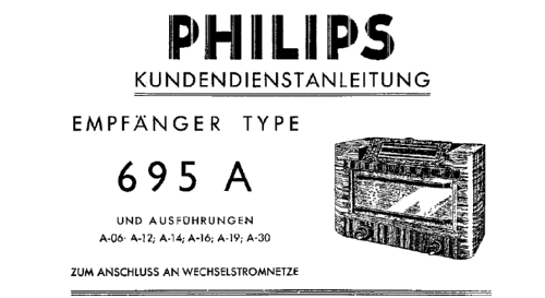 695A-12; Philips; Eindhoven (ID = 453004) Radio