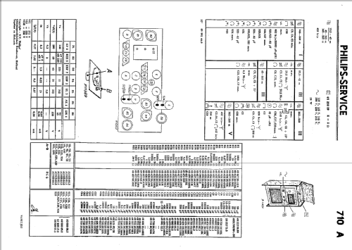 710A; Philips; Eindhoven (ID = 338146) Radio