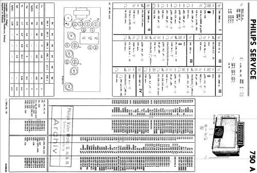 750A-16; Philips; Eindhoven (ID = 1198109) Radio