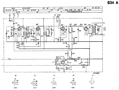 Super inductance 834A; Philips; Eindhoven (ID = 1260960) Radio