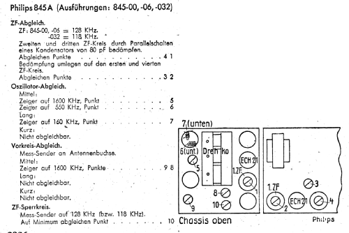 845A -06; Philips; Eindhoven (ID = 1993713) Radio