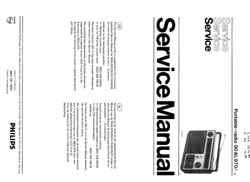 90AL970 /45S; Philips; Eindhoven (ID = 1319478) Radio