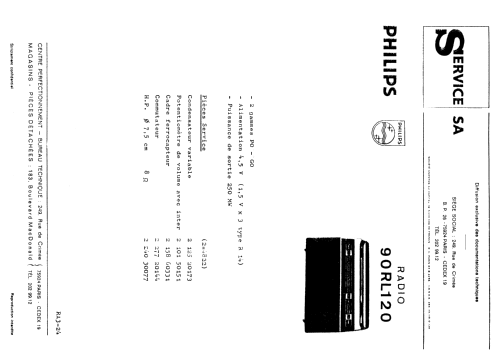 90RL120; Philips; Eindhoven (ID = 713203) Radio