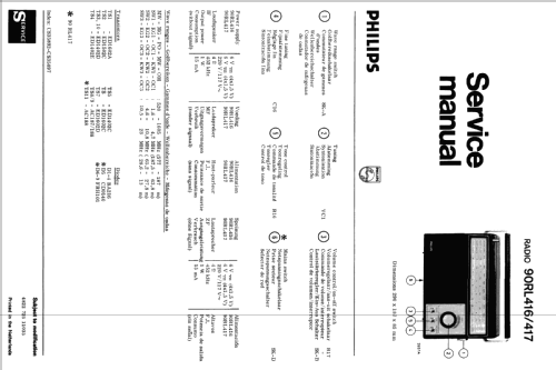 4 Band 90RL417 /00R; Philips; Eindhoven (ID = 2246948) Radio