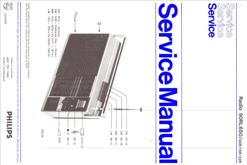 90RL650 /22R; Philips Hong Kong (ID = 1509857) Radio