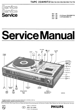 972 22AH972 /22; Philips; Eindhoven (ID = 2735591) Radio