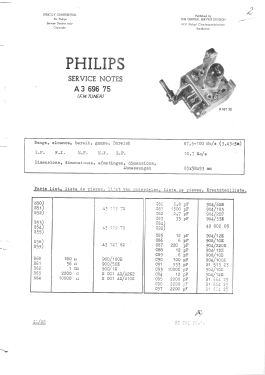 FM Tuner Module A3 696 75; Philips; Eindhoven (ID = 3202736) Converter