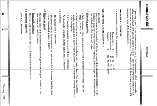 AD Series Loudspeaker Typenumber Coding System ; Philips; Eindhoven (ID = 2418635) Speaker-P