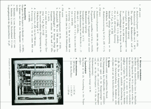 AM/FM Generator GM2621; Philips; Eindhoven (ID = 553826) Equipment