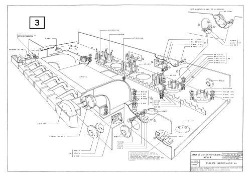 AM/FM Ontvangtoestel AFM4; Philips; Eindhoven (ID = 2602996) Radio