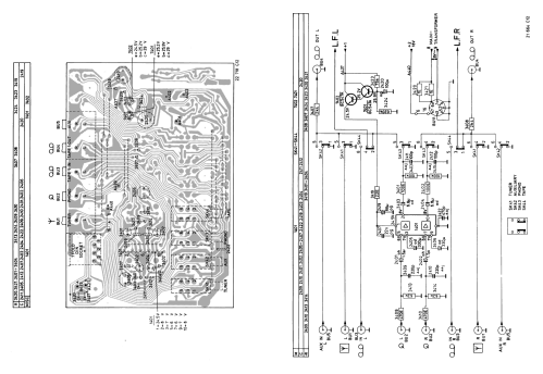 Amplifier 22AH302L /00 /05; Philips; Eindhoven (ID = 2019067) Verst/Mix