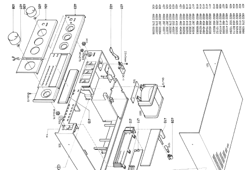 Amplifier F4225 /00 /05; Philips; Eindhoven (ID = 2048125) Ampl/Mixer