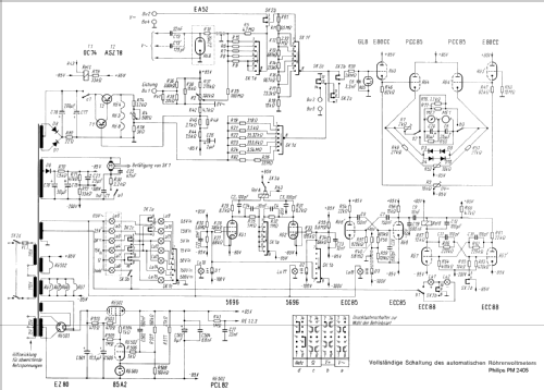 Automatisches Röhrenvoltmeter PM2405; Philips; Eindhoven (ID = 328987) Equipment