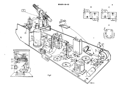 B1X67U /00 /03; Philips; Eindhoven (ID = 45204) Radio