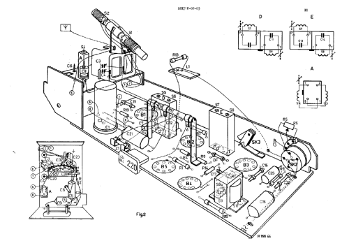 B2X71U /00 /02 /03; Philips; Eindhoven (ID = 45735) Radio