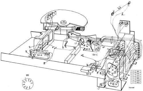 B3X48A; Philips Belgium (ID = 917753) Radio