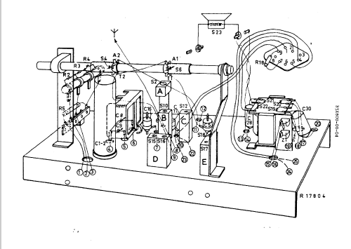 B3X80U /00 /04; Philips; Eindhoven (ID = 45994) Radio