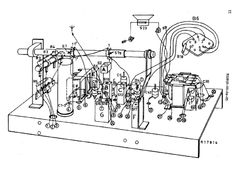 B3X85U /00; Philips; Eindhoven (ID = 46043) Radio