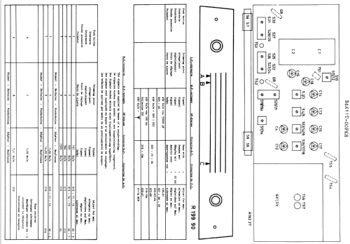 B4X11T /00F /00K /00R; Philips; Eindhoven (ID = 1935610) Radio