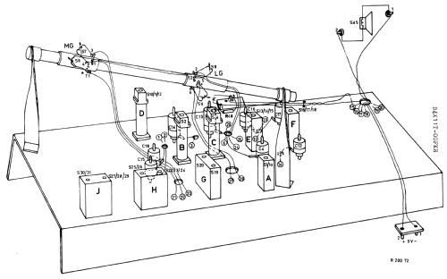 B4X11T /00F /00K /00R; Philips; Eindhoven (ID = 1935611) Radio