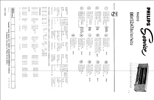 B6X52AT /16 /22; Philips; Eindhoven (ID = 1623106) Radio