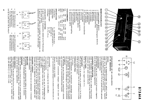 B7X44A /01 /03; Philips; Eindhoven (ID = 161778) Radio