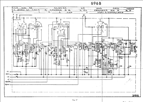 Barcarolle 696B; Philips; Eindhoven (ID = 39615) Radio