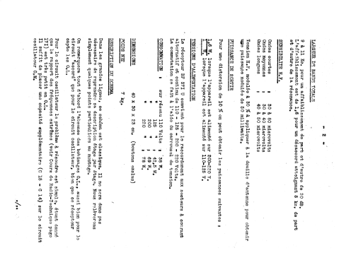 BF371U; Philips France; (ID = 889336) Radio