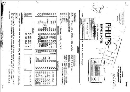 BX100U; Philips; Eindhoven (ID = 42714) Radio