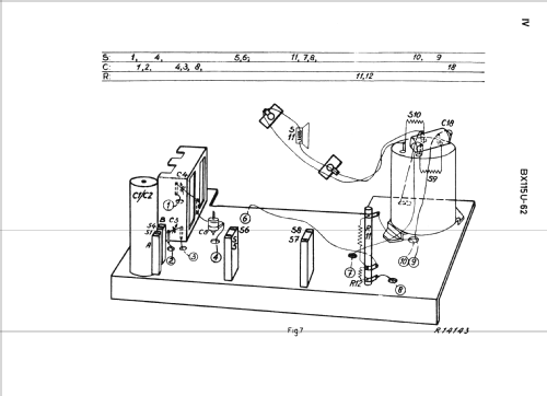 BX115U /62; Philips; Eindhoven (ID = 2123448) Radio