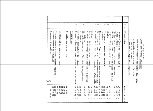 BX115U /62; Philips; Eindhoven (ID = 2123453) Radio