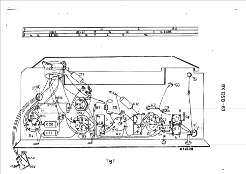 BX135B /00; Philips; Eindhoven (ID = 1010013) Radio