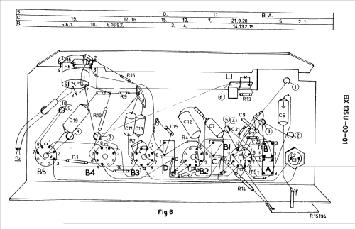 BX135U /01; Philips; Eindhoven (ID = 1629714) Radio