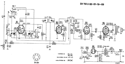 BX156U /00 /19; Philips; Eindhoven (ID = 44942) Radio