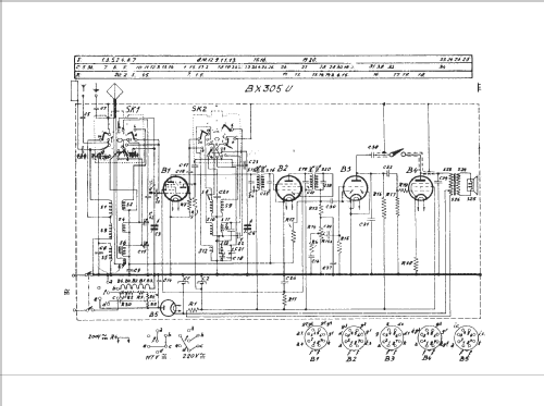 BX305U; Philips; Eindhoven (ID = 294204) Radio