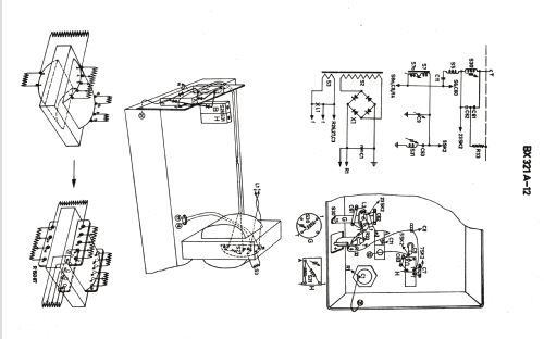 BX321A /12; Philips Belgium (ID = 2553691) Radio