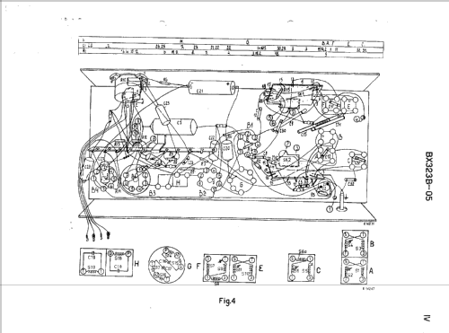 BX323B /00 /05; Philips; Eindhoven (ID = 43412) Radio