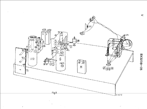 BX323B /00 /05; Philips; Eindhoven (ID = 43413) Radio